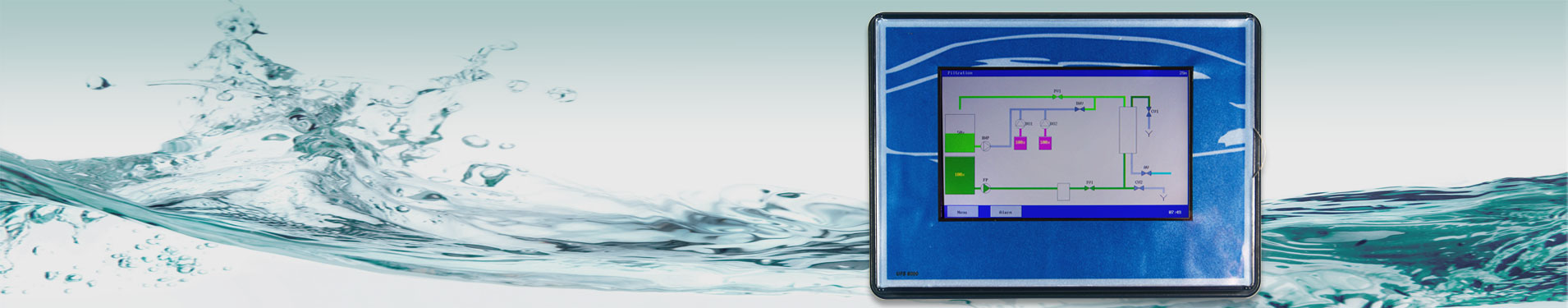 E.W.S. presents a new ultrafiltration water treatment controller: UFS8000